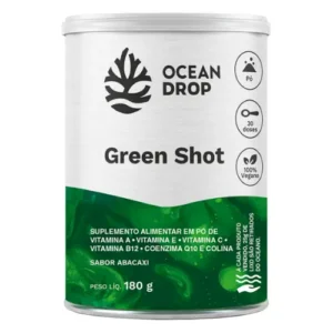 Green Shot Suplemento Alimentar em Pó 180g - Ocean Drop