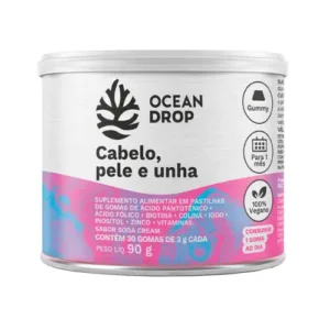 Gummy Cabelo, Pele e Unha 30 Gomas Suplemento Alimentar - Ocean Drop