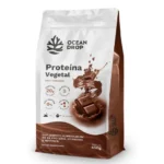 Proteina Vegetal Suplemento Alimentar em Pó Sabor Chocolate 450g - Ocean Drop