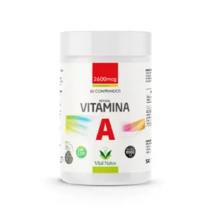 Vitamina A 60 Comprimidos 2600mcg - Vital Natus