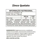 Zinco Quelato Vegano 60 Cápsulas - Ocean Drop 1